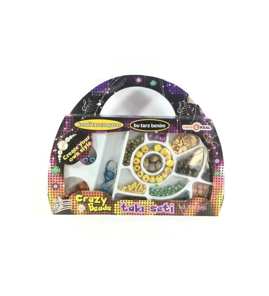 Crazy Beads Çantali Takı Seti - Eo-3086 (Lisinya)