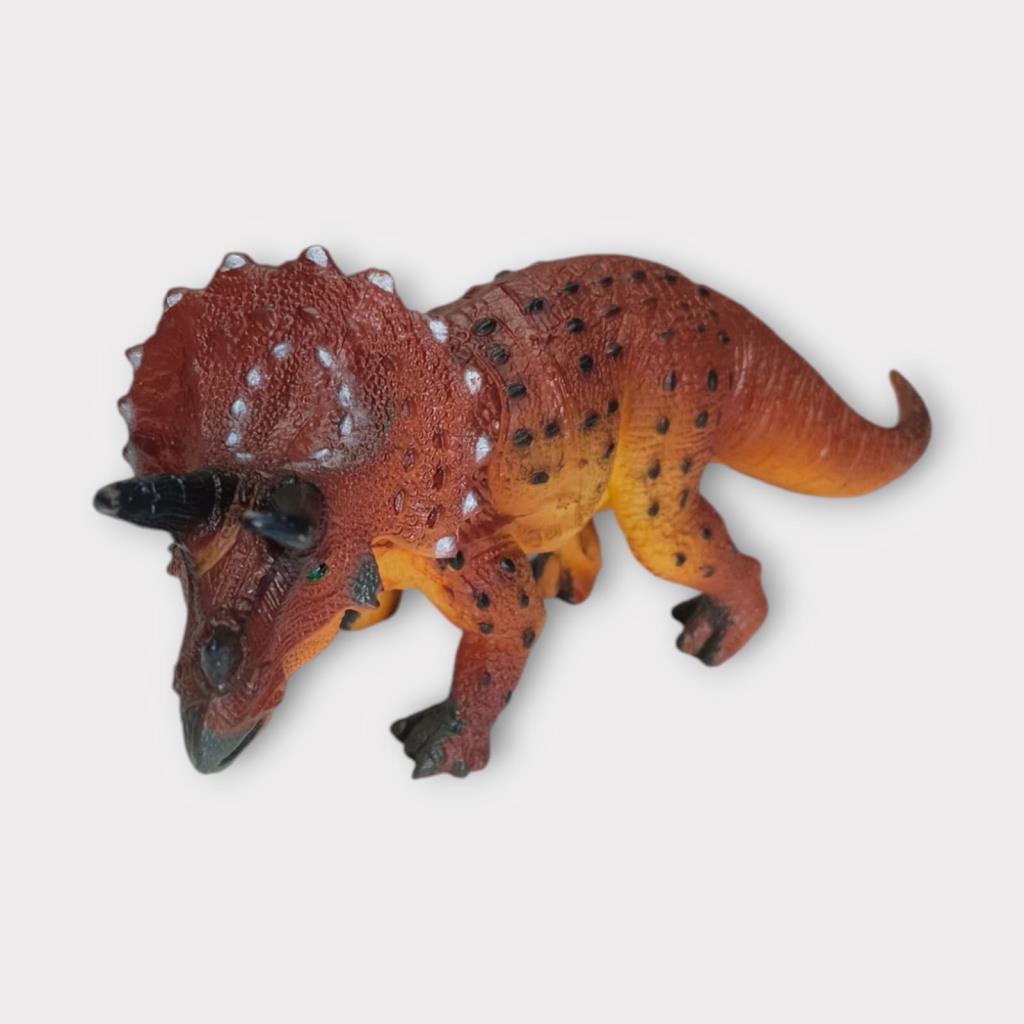 Dinazor Figür Oyuncak 15 cm - Triceratops (Lisinya)