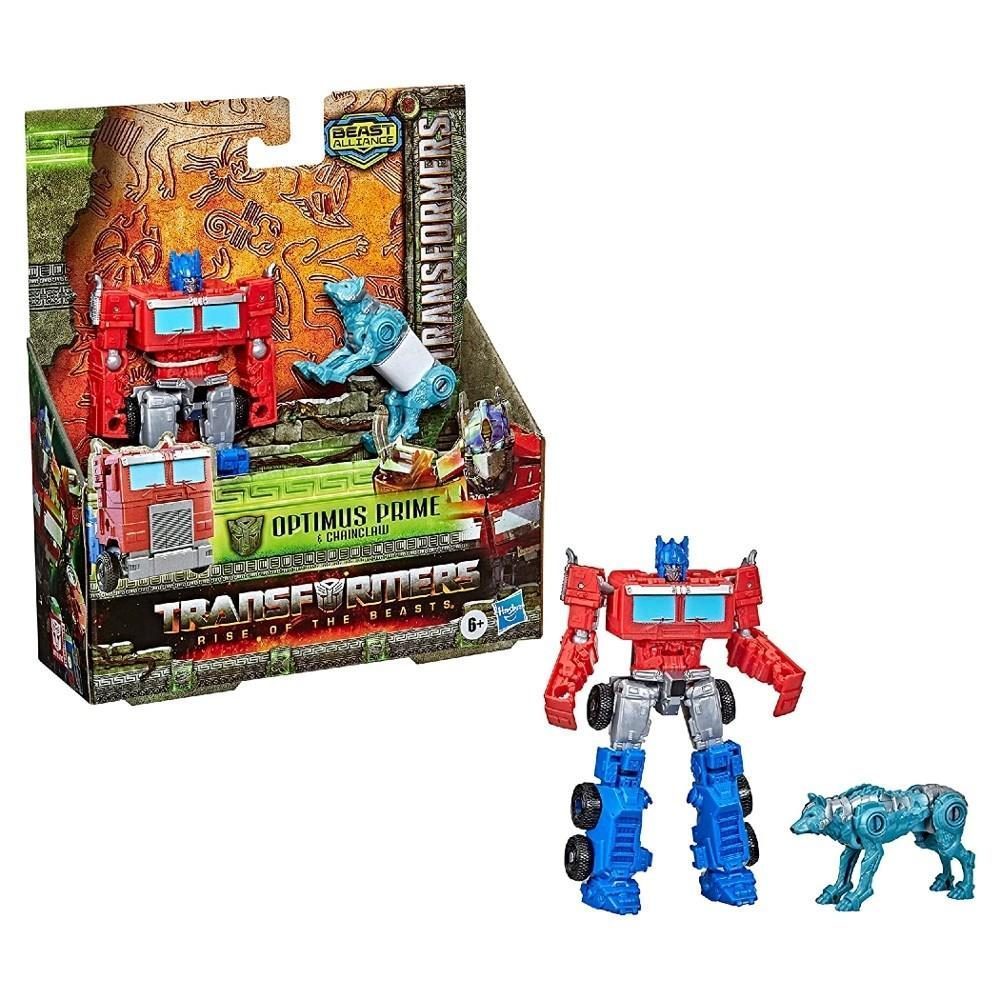 Transformers 7 Rise of the Beasts Weaponizer Optimus Prime Chainclaw - F3897-F4612 (Lisinya)