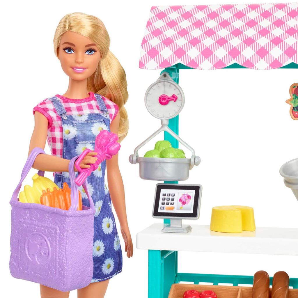 Barbie Çiftçi Pazarı Oyun Seti - HCN22 (Lisinya)