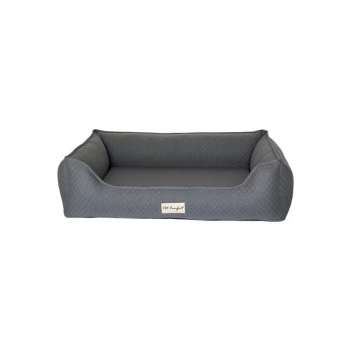 Pet Comfort Bravo Mirinda Gri Köpek Yatağı L 70x90cm - Lisinya