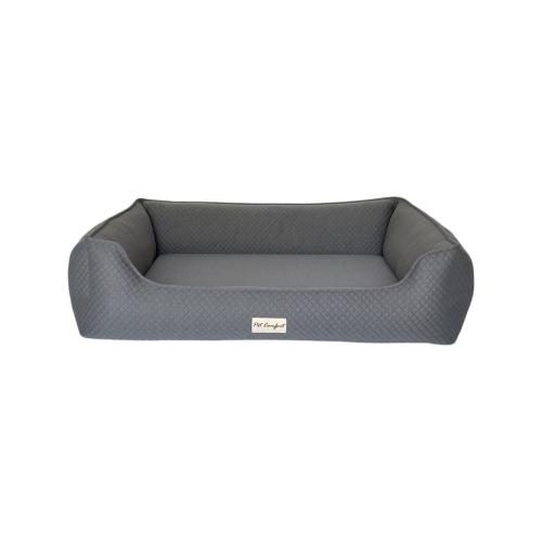 Pet Comfort Bravo Mirinda Gri Köpek Yatağı XL 80x105cm - Lisinya