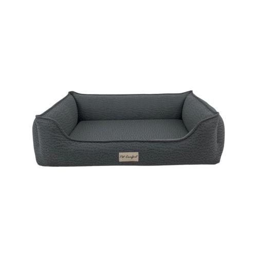 Pet Comfort Bravo Siena Gri Köpek Yatağı L 70x90cm - Lisinya