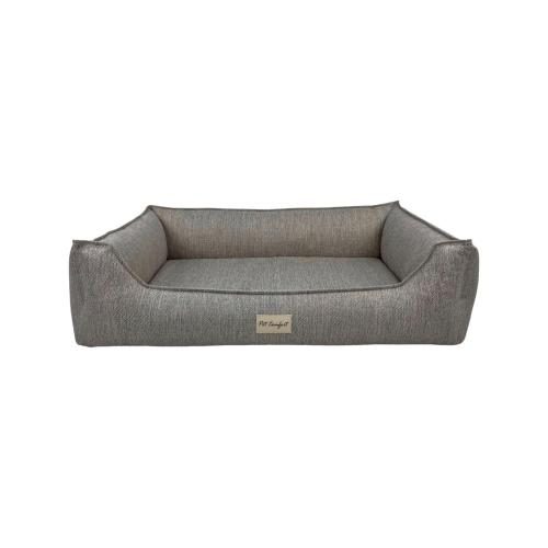 Pet Comfort Delta Varius Açık Gri Köpek Yatağı XL 80x105cm - Lisinya