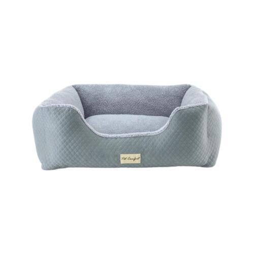 Pet Comfort Echo Mirinda Gri Gri Peluş M 80x65cm - Lisinya