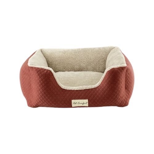 Pet Comfort Echo Mirinda Tarçın Ecru Peluş S 60x50cm - Lisinya