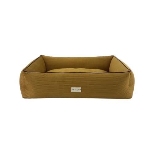 Pet Comfort Golf Vita Hardal w Parliament Mavi Biye L 105x80cm - Lisinya