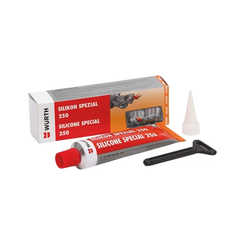 WÜRTH SİLİKON SIVI CONTA 250 C 70 ML SİYAH RENK (Lisinya)